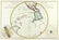 Bonne: Antique Map of the Western Hemisphere. 1787