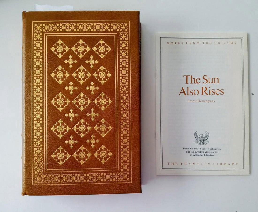Ernest Hemingway Sun Also Rises Ex Libris Rod Mckuen (1 of 2)