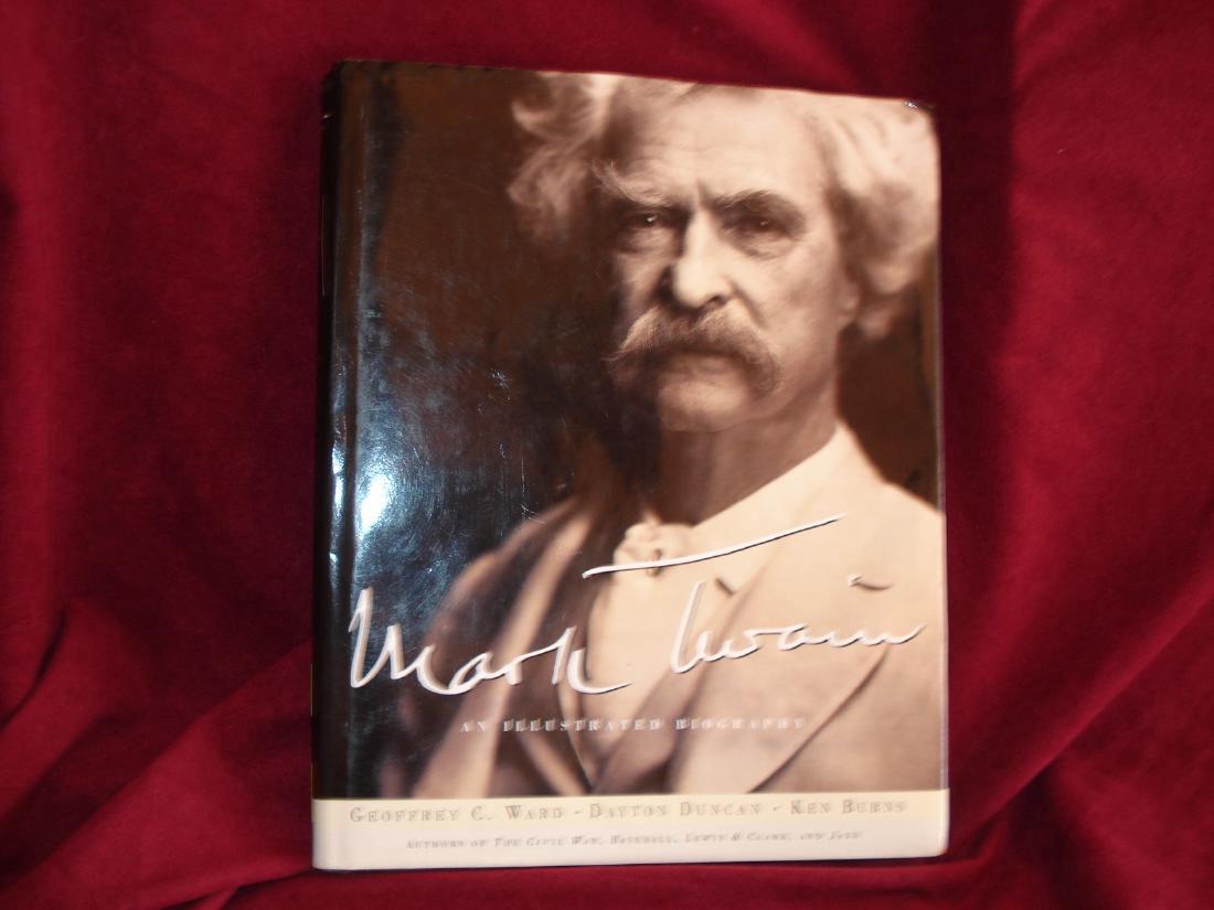 Mark Twain. An Illustrated Biography.: Mark Twain. An Illustrated Biography. Ward, Geoffrey, Dayton Duncan, Ken Burns. Alfred A. Knopf. Octavo. Illustrated in black, white and color. Shipping: Domestic: Flat-rate of $4.00 to anywhere withi