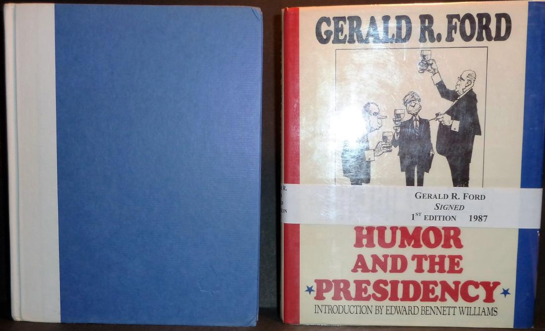 Humor and the Presidency - Signed President Gerald Ford (1 of 6)