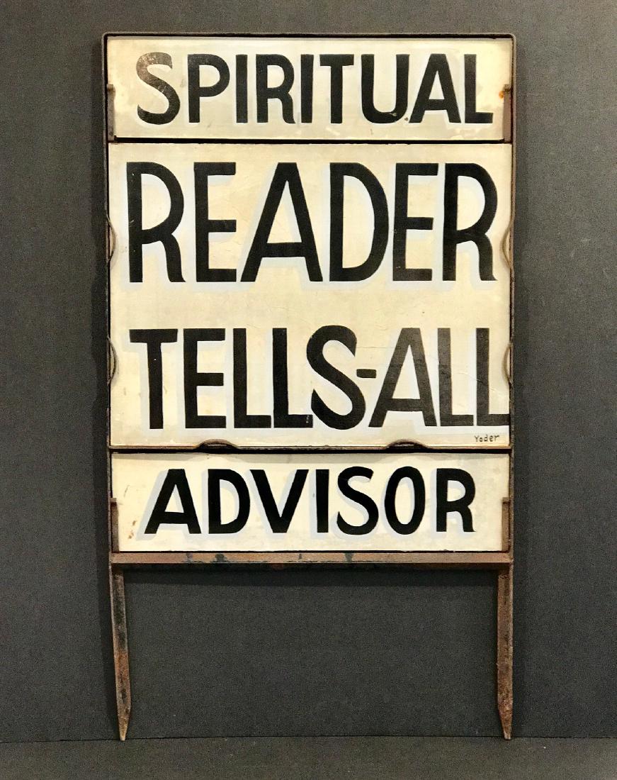 Americana Psychic’s Sign, Circa 1940 (1 of 7)