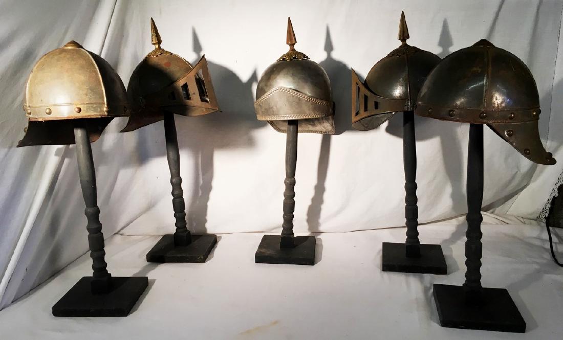Collection of 5 1920s Theatrical Helmets Stands Catalog (1 of 5)