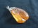 Vintage Sterling Silver Amber Baltic Pendant