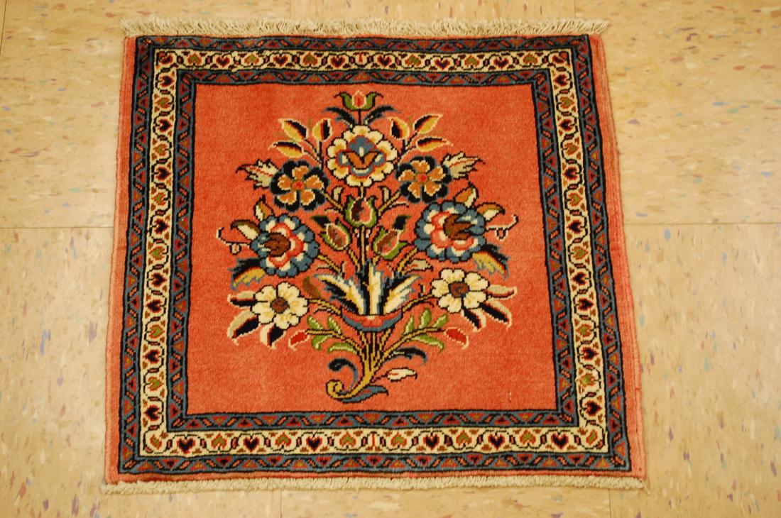 Kork Wool Design Persian Sarouk Rug 1.8.x1.8 (1 of 6)