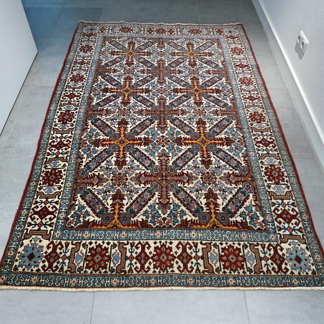 Vintage Qum Persian Rug 6.9x4.6 (1 of 10)