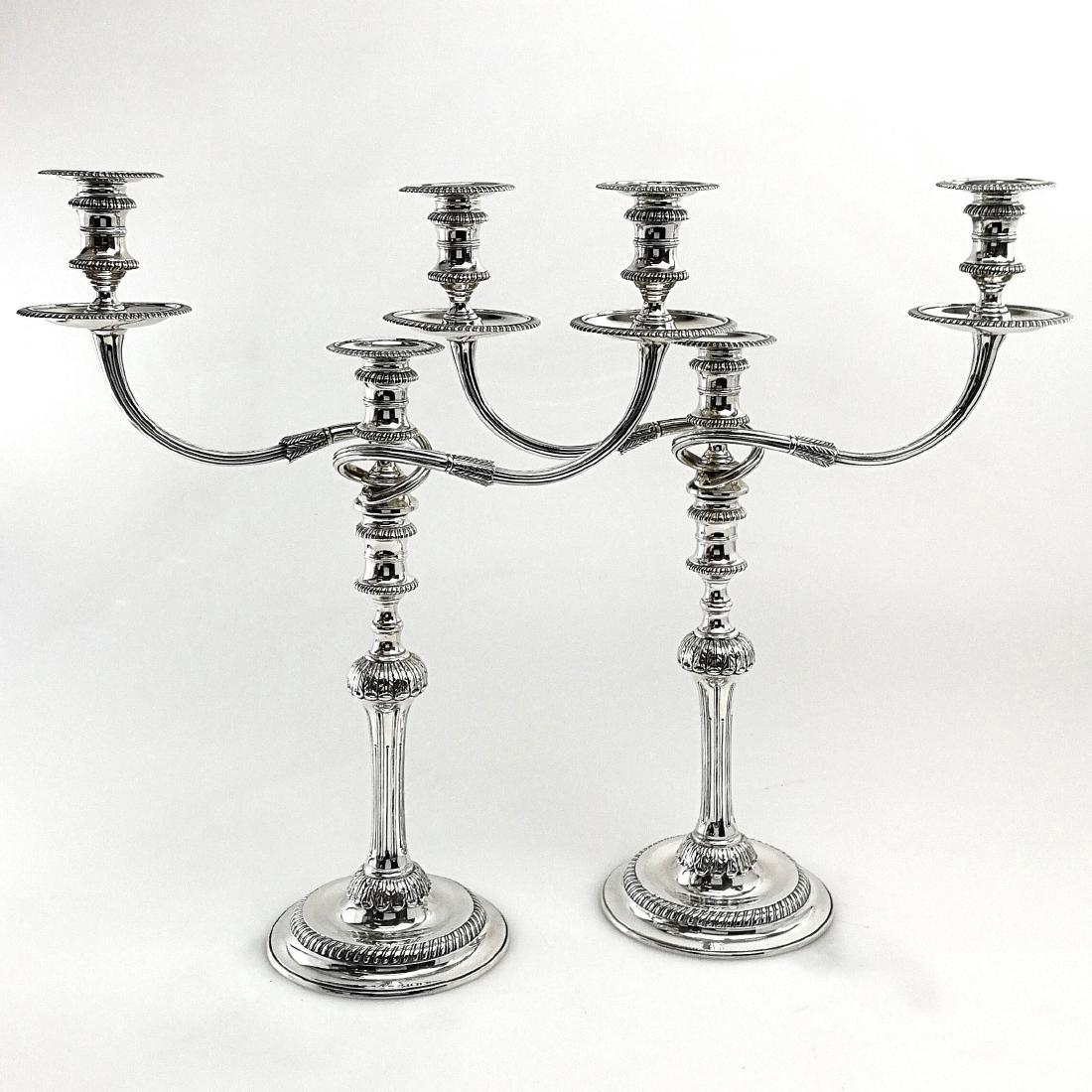 Pair of Vintage Garrard & Co Sterling Silver Candelabra (1 of 9)