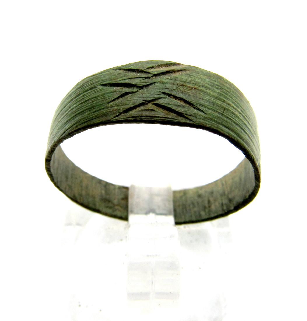 Medieval viking era band with runic symbol (1 of 3)