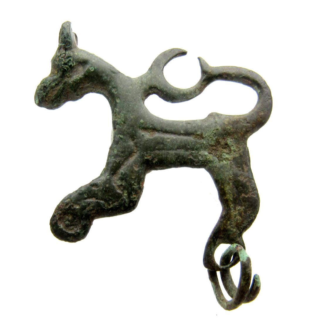 Medieval viking era dragon pendant (1 of 2)