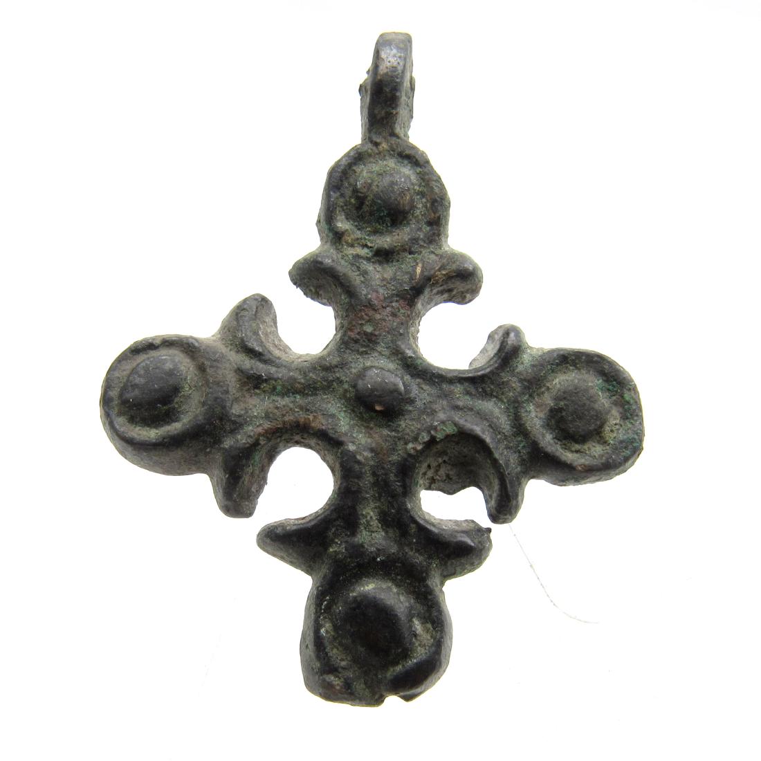 Medieval crusaders era Knights Templar cross, most (1 of 3)