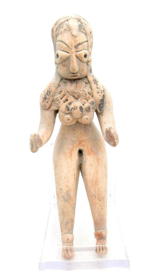 Ancient Indus Valley female seated idol (1 of 4)
