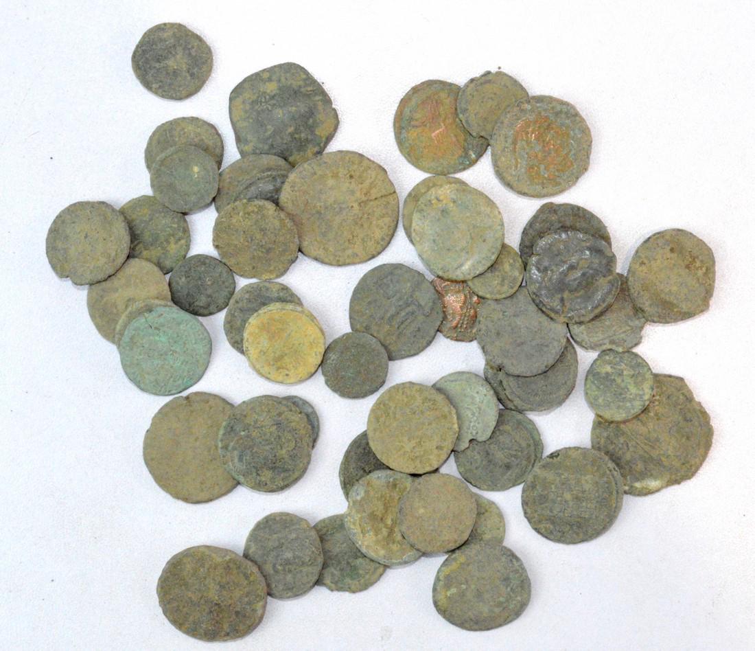 Lot of 50 Premium Quality Roman Coins for Cleaning (1 of 3)