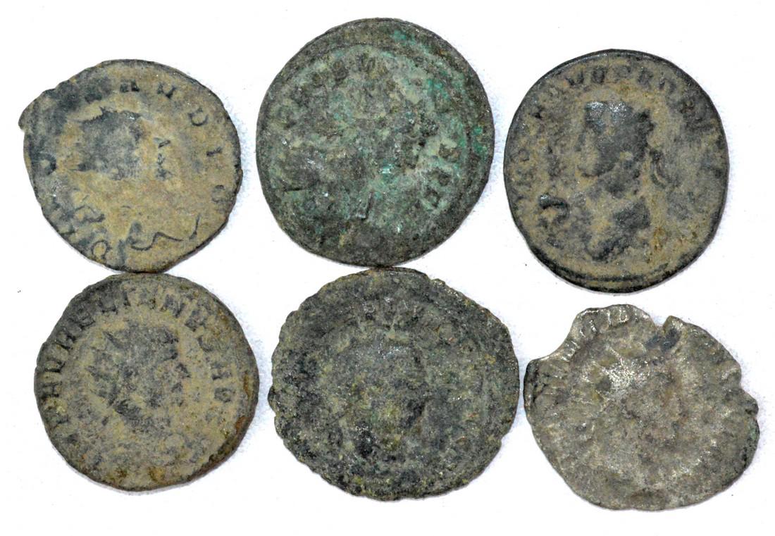 Lot of 6 Roman High Grade Coins (1 of 2)