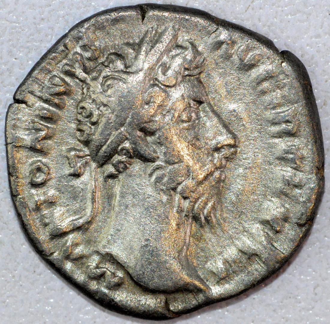 Ancient Roman Denarius of Marcus Aurelius (1 of 2)