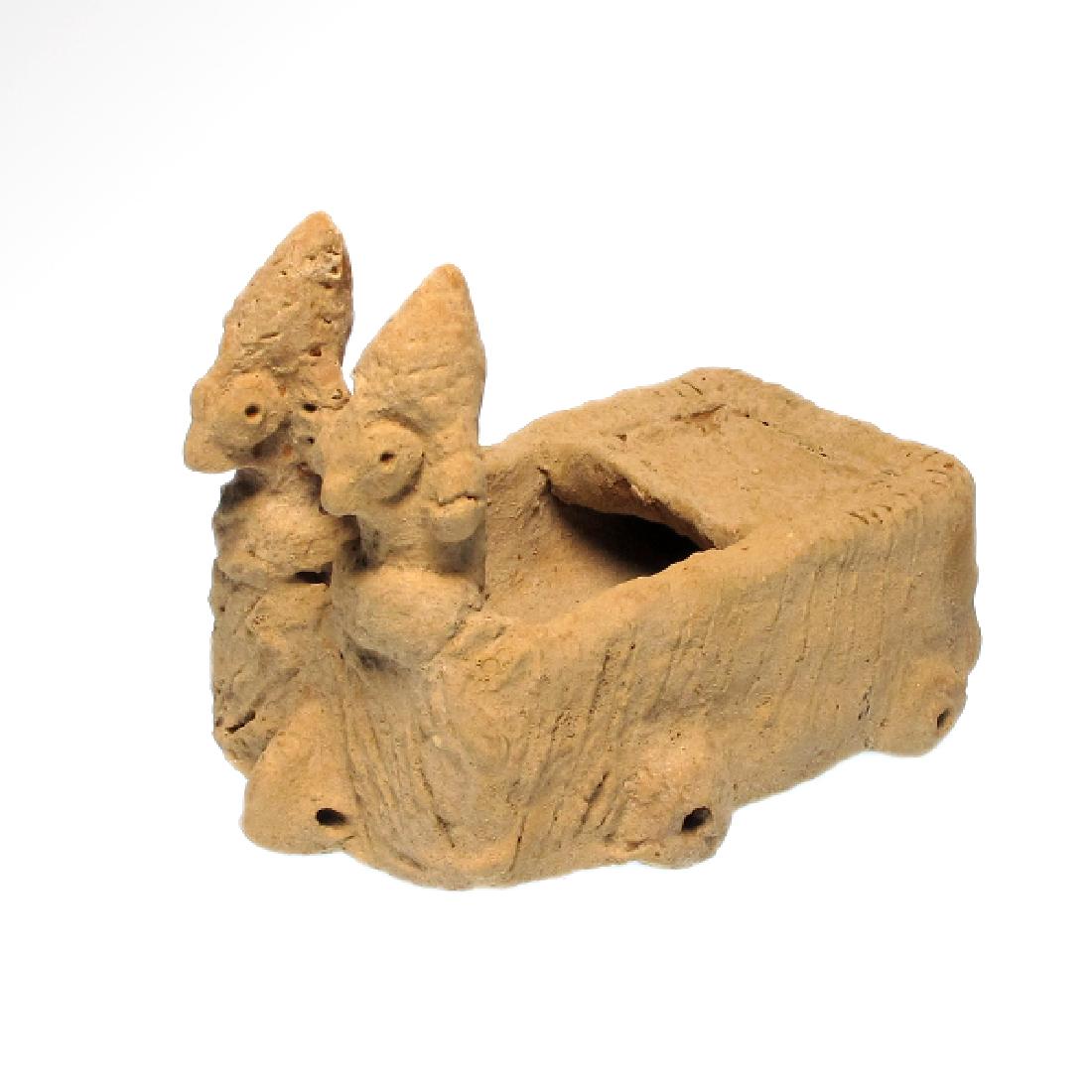 Near Eastern Terracotta Model of a Chariot with (1 of 7)