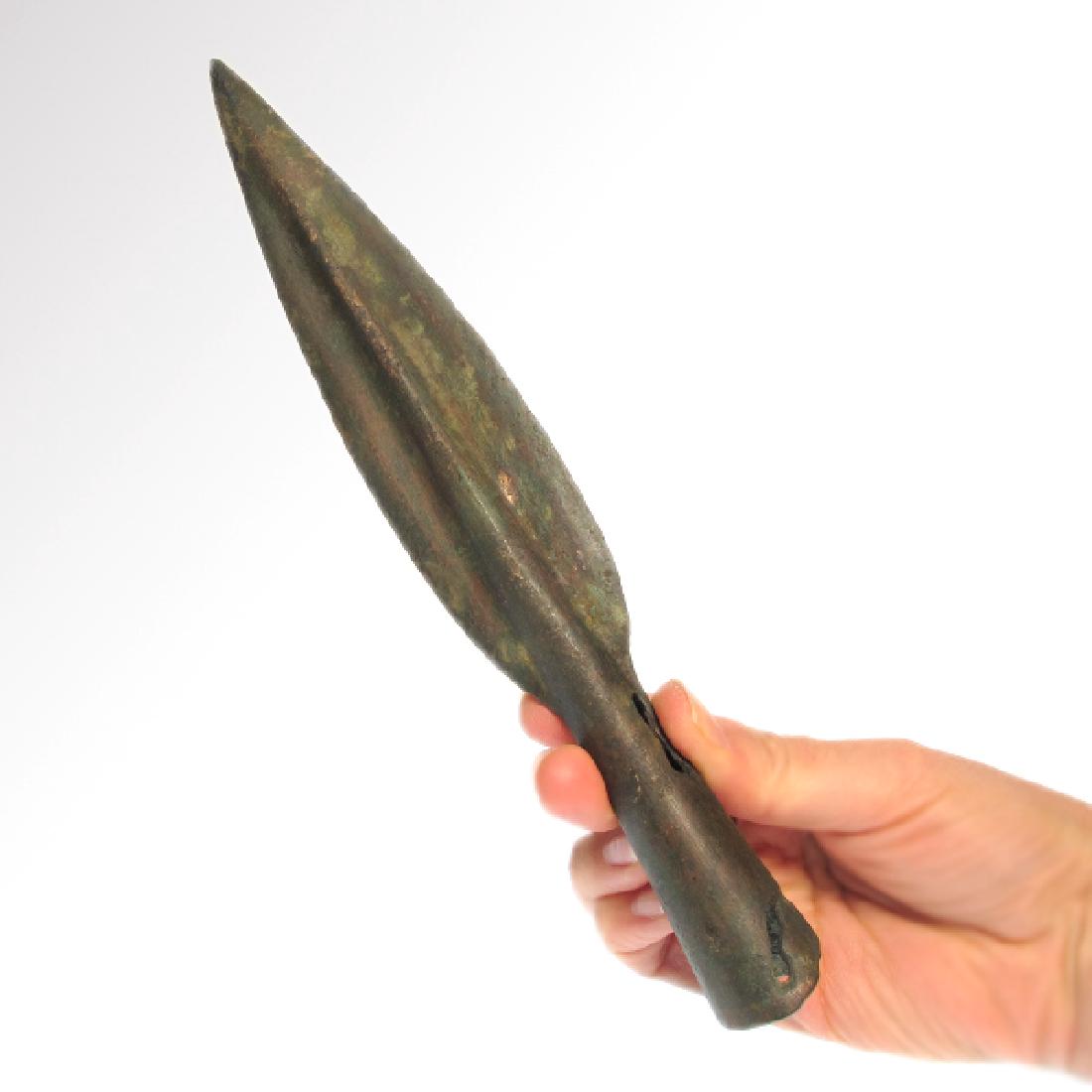 Celtic Bronze Spear/ Lance Head, c. 500-200 B.C. (1 of 3)