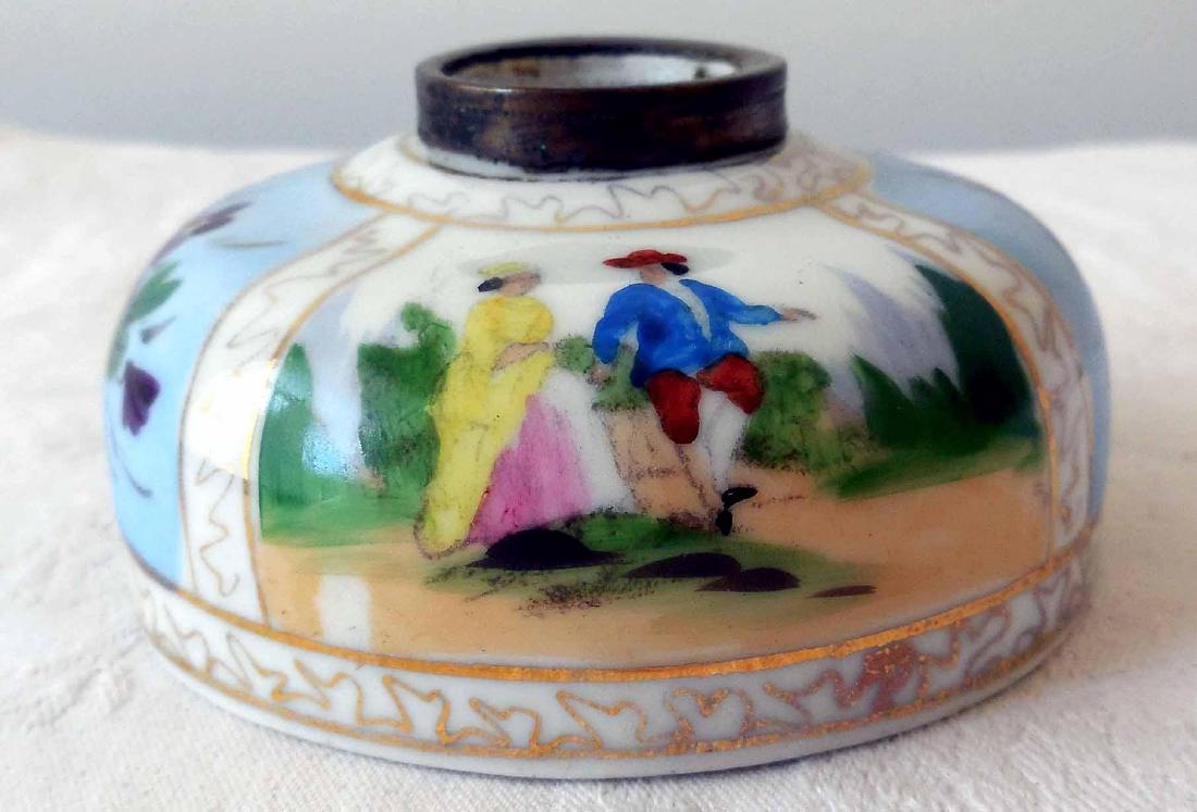 Antique Porcelain Inkwell (1 of 6)