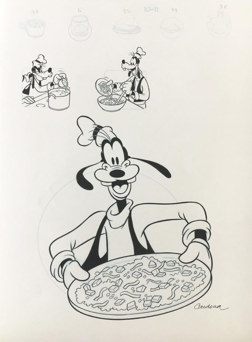 Goofy cooking pizza (1 of 6)