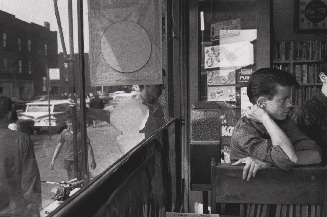 BRUCE DAVIDSON - Summer of 1959 New York: Artist: BRUCE DAVIDSON Print Title: Summer of 1959 New York Medium: Sheet-fed Gravure Printing Date: 1998 Printing Location: Japan Image Size: 8.25 x 5.25 inches Bruce Davidson is an American photogra