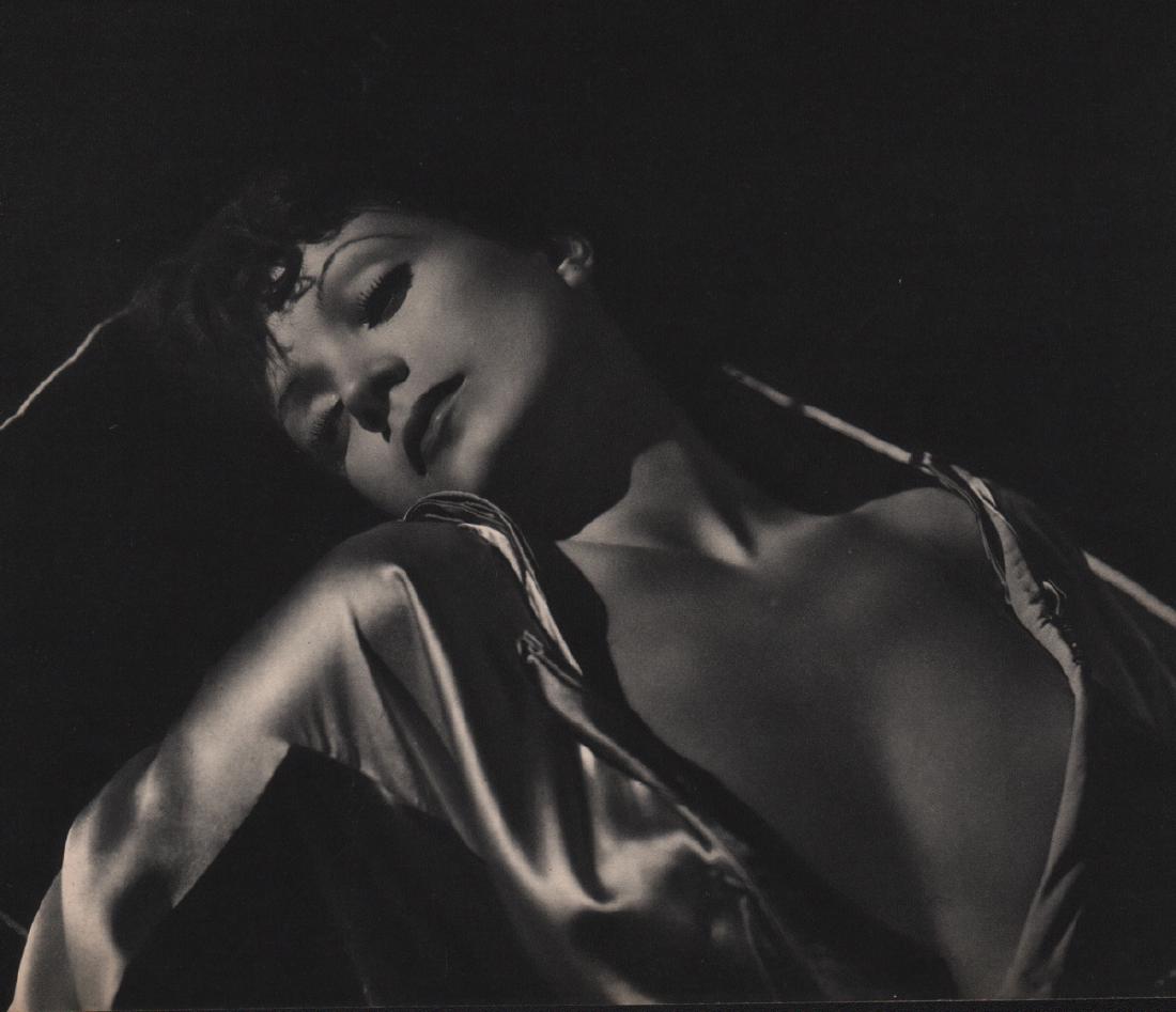 GEORGE HURRELL - Portrait of Conchita Montenegro: Artist: GEORGE HURRELL Print Title: Portrait of Conchita Montenegro Medium: Sheet-Fed Gravure Printing Date: 1936 Printed in France Image Size: 9" X 7" George Hurrell (1904-1992) was a photographer wh