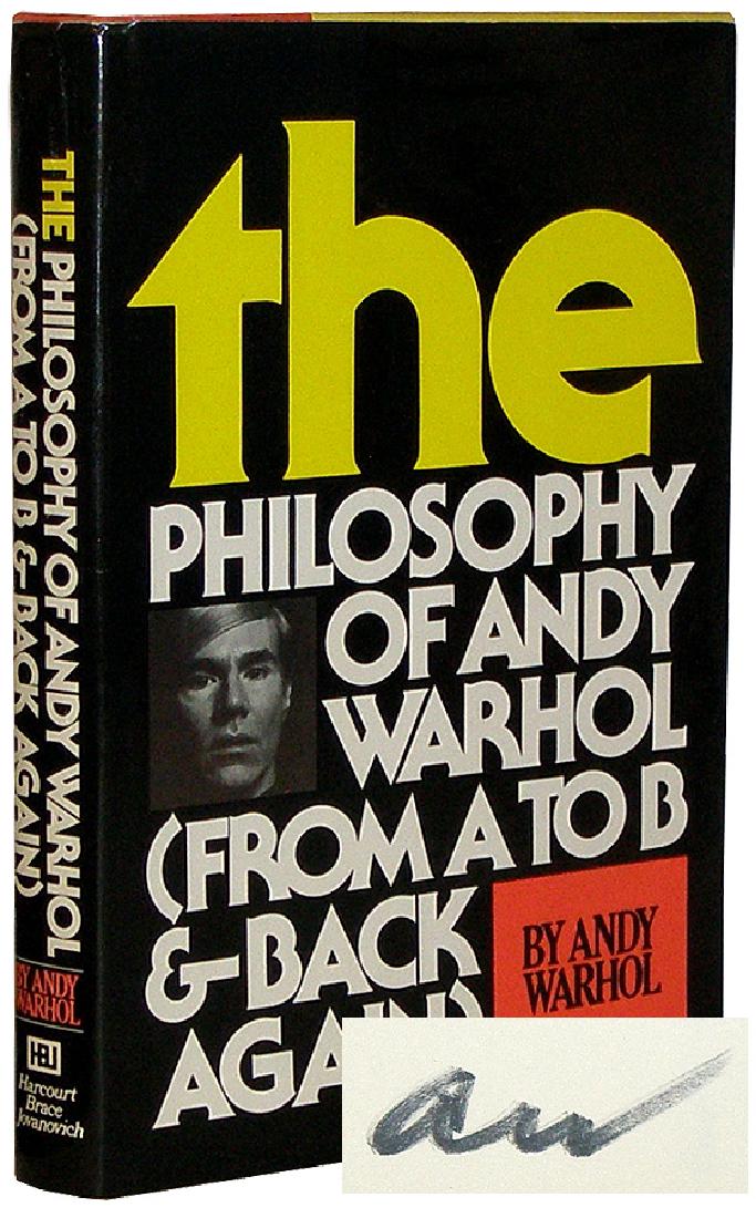 Philosophy of Andy Warhol (From A to B & Back Again) (1 of 1)