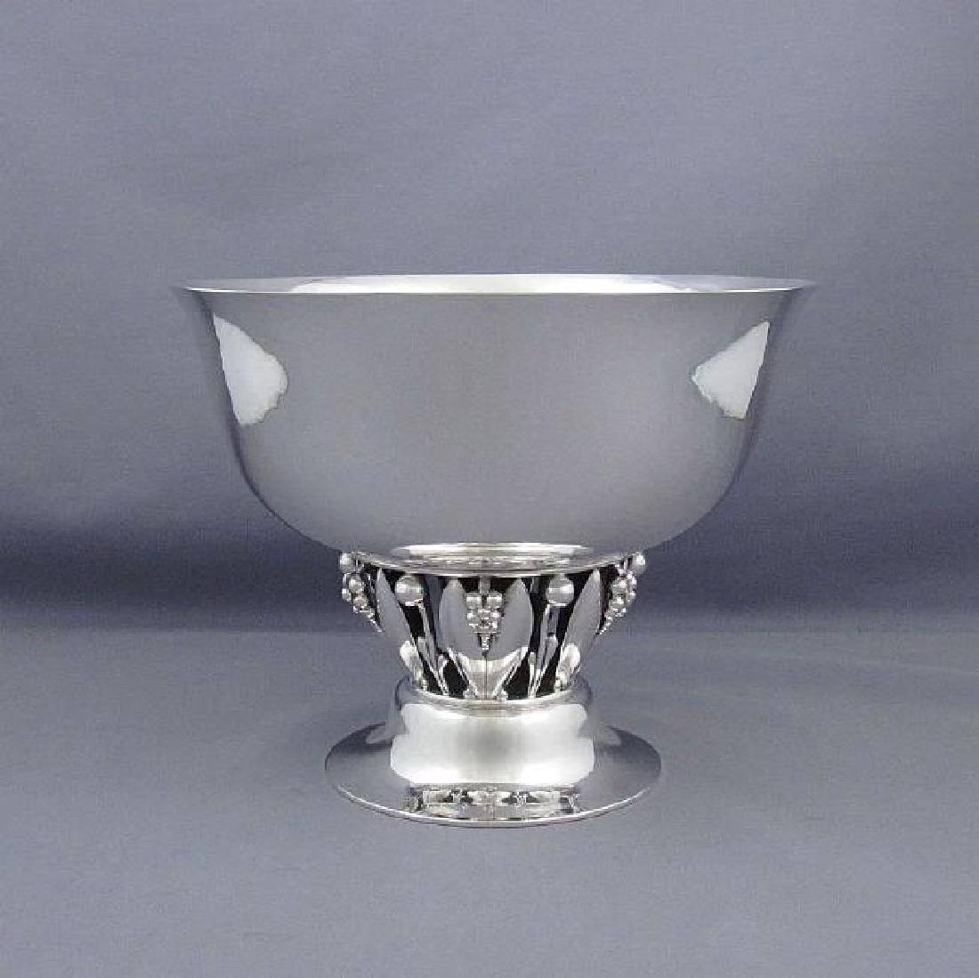Vintage Georg Jensen Sterling Silver Pedestal Bowl (1 of 4)