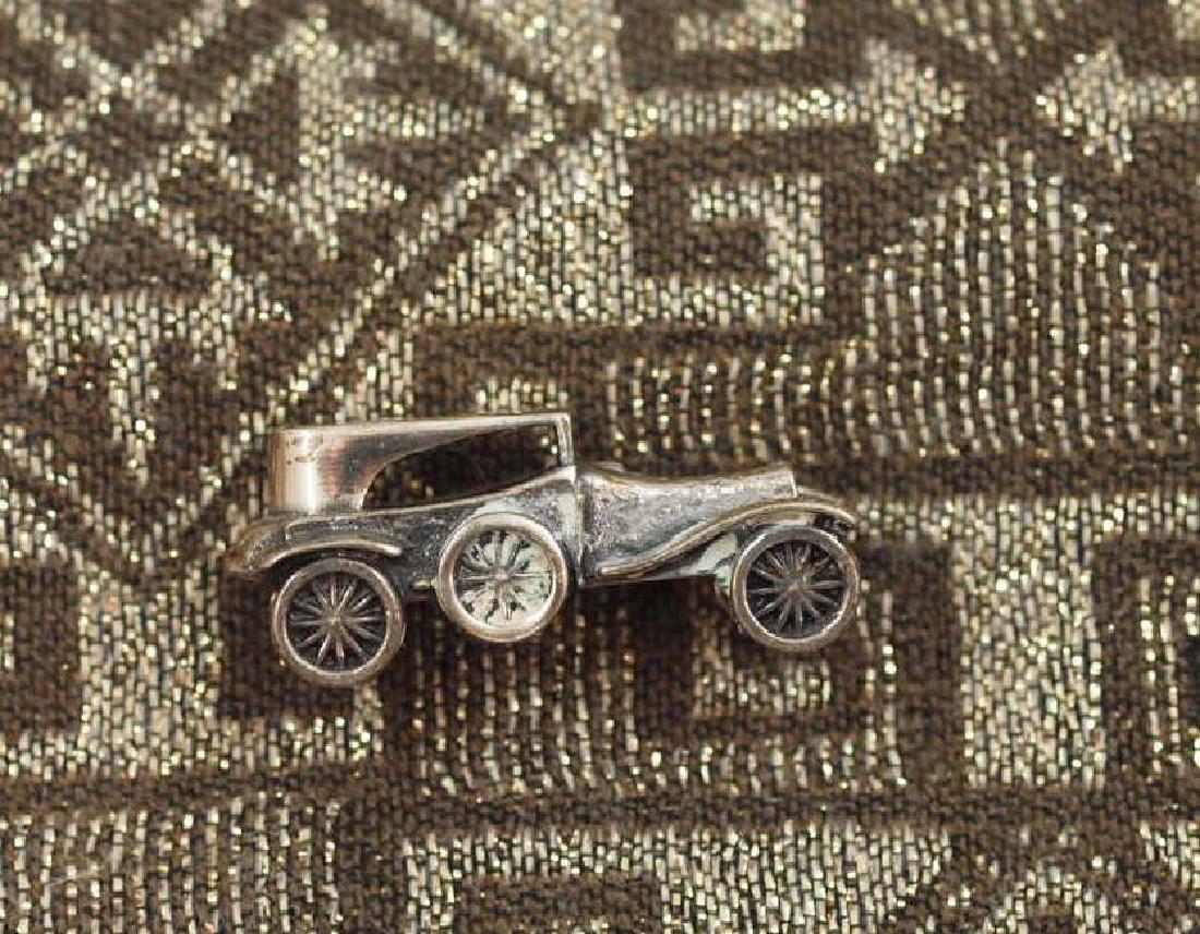 Vintage 800 Silver Miniature Labourdette Car (1 of 5)