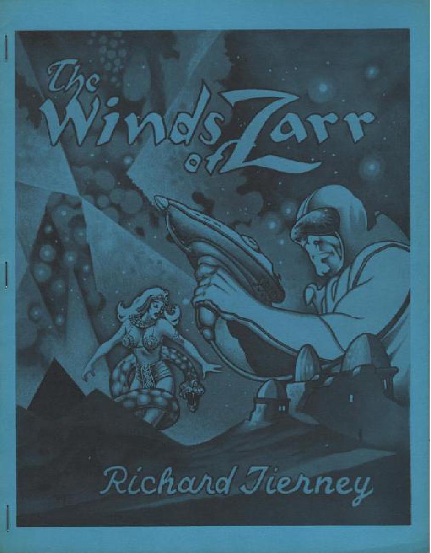 Winds of Zarr Limited Edition: Winds of Zarr Limited Edition Richard L. Tierney; Stephen R. Fabian, Cover Art; Randall Spurgin, Interior Art Silver Scarab Press, 1975 1975 Near fine. LImited edition. 8 1/2 x 11 stapled format. 622/
