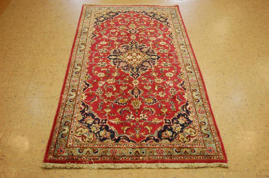 Persian Kashan Rug 3.7x6.9 (1 of 9)