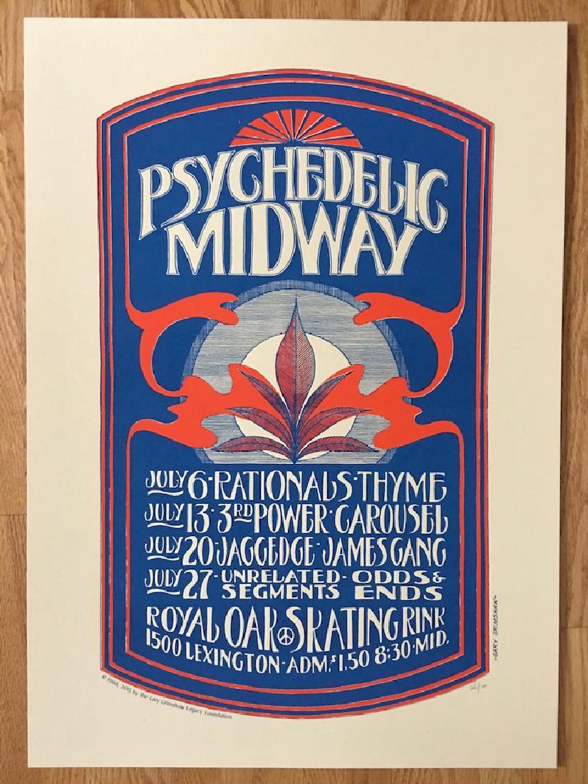 GARY GRIMSHAW - PSYCHEDELIC MIDWAY Poster (1 of 1)