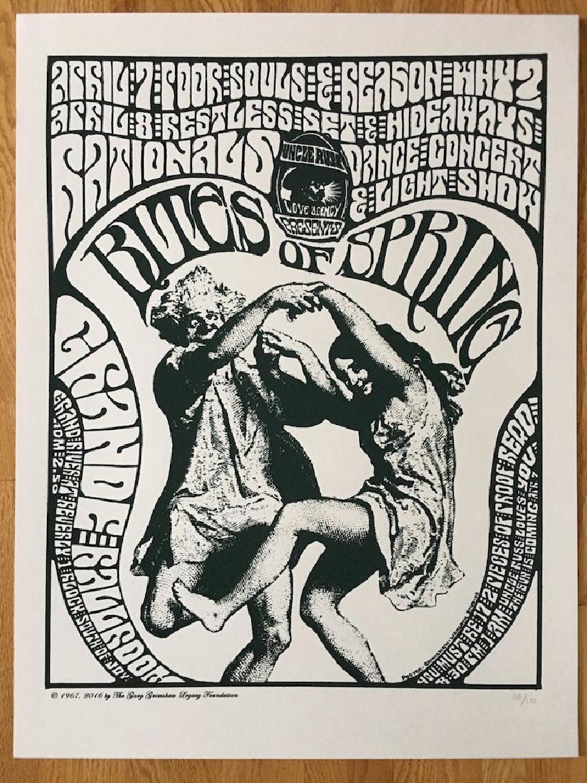 GARY GRIMSHAW - RITES OF SPRING - Hideaways Poster (1 of 1)