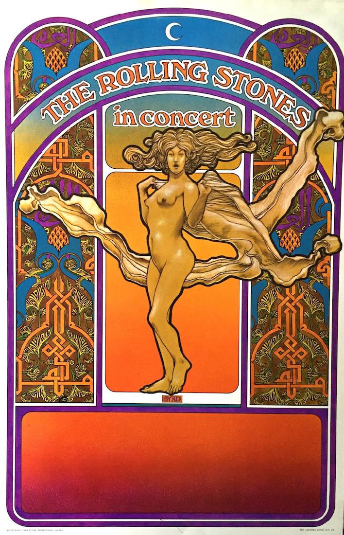 Rolling Stones Tour Poster 1969 (1 of 1)
