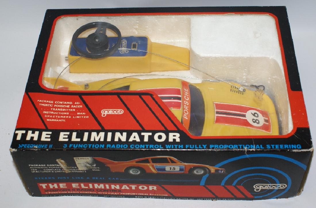 1970's Battery Op "The Eliminator" Porsche #86 Race Car (1 of 4)