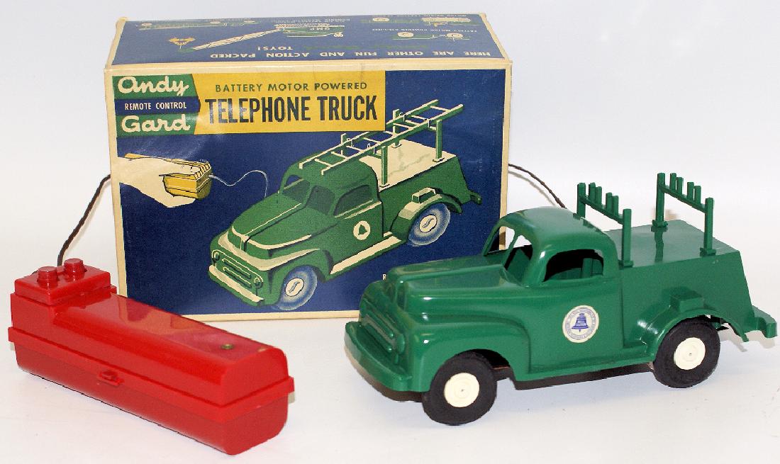 ANDY GARD Battery Op BELL TELEPHONE Toy Truck #119 (1 of 2)