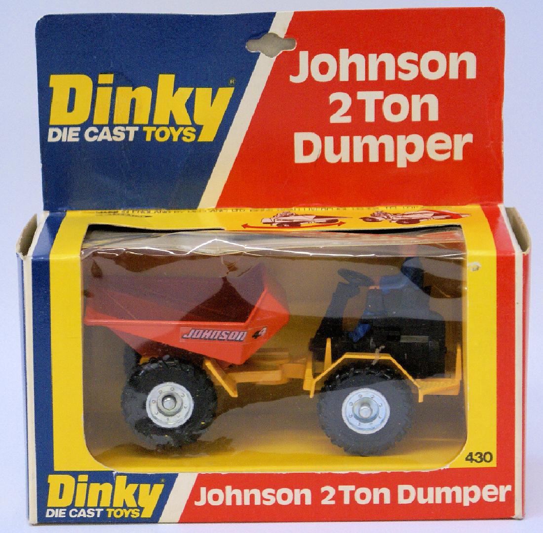 1976 DINKY#430 Diecast JOHNSON 2 TON DUMPER England (1 of 2)