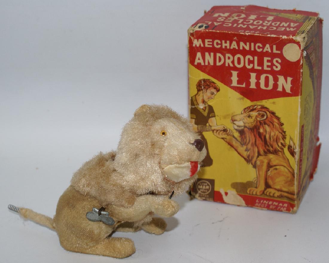 50's Mechanical Windup ANDROCLES LION in Original Box (1 of 2)