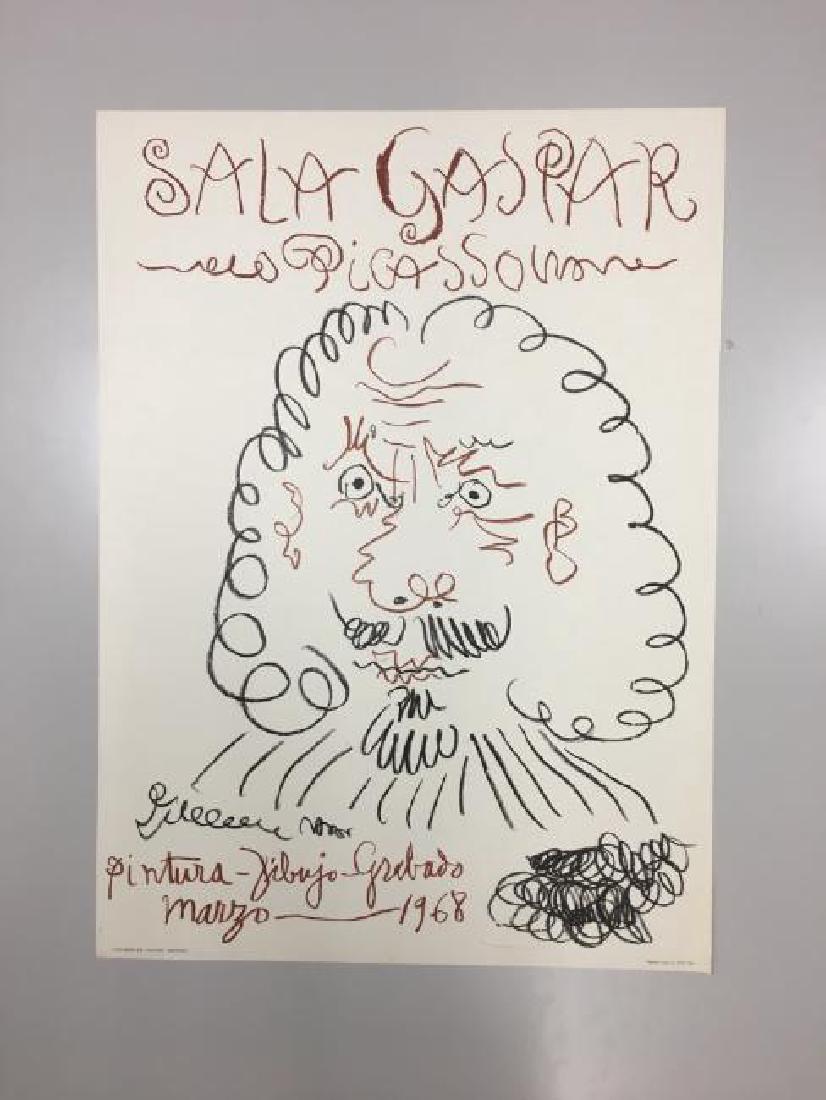 Pablo Picasso - Exhibition Poster - Sala Gaspar - 1968 (1 of 3)