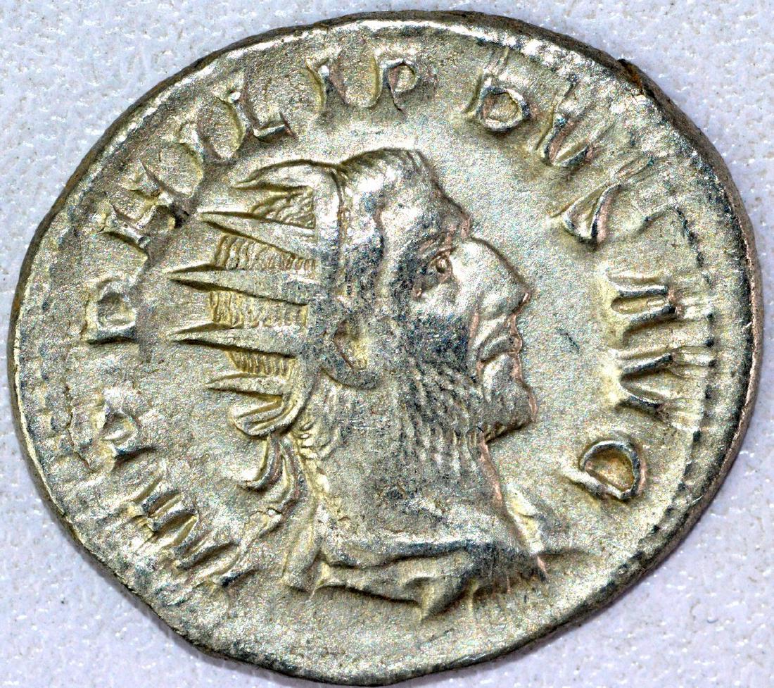 Ancient Roman Antoninianus of Philip II (1 of 2)