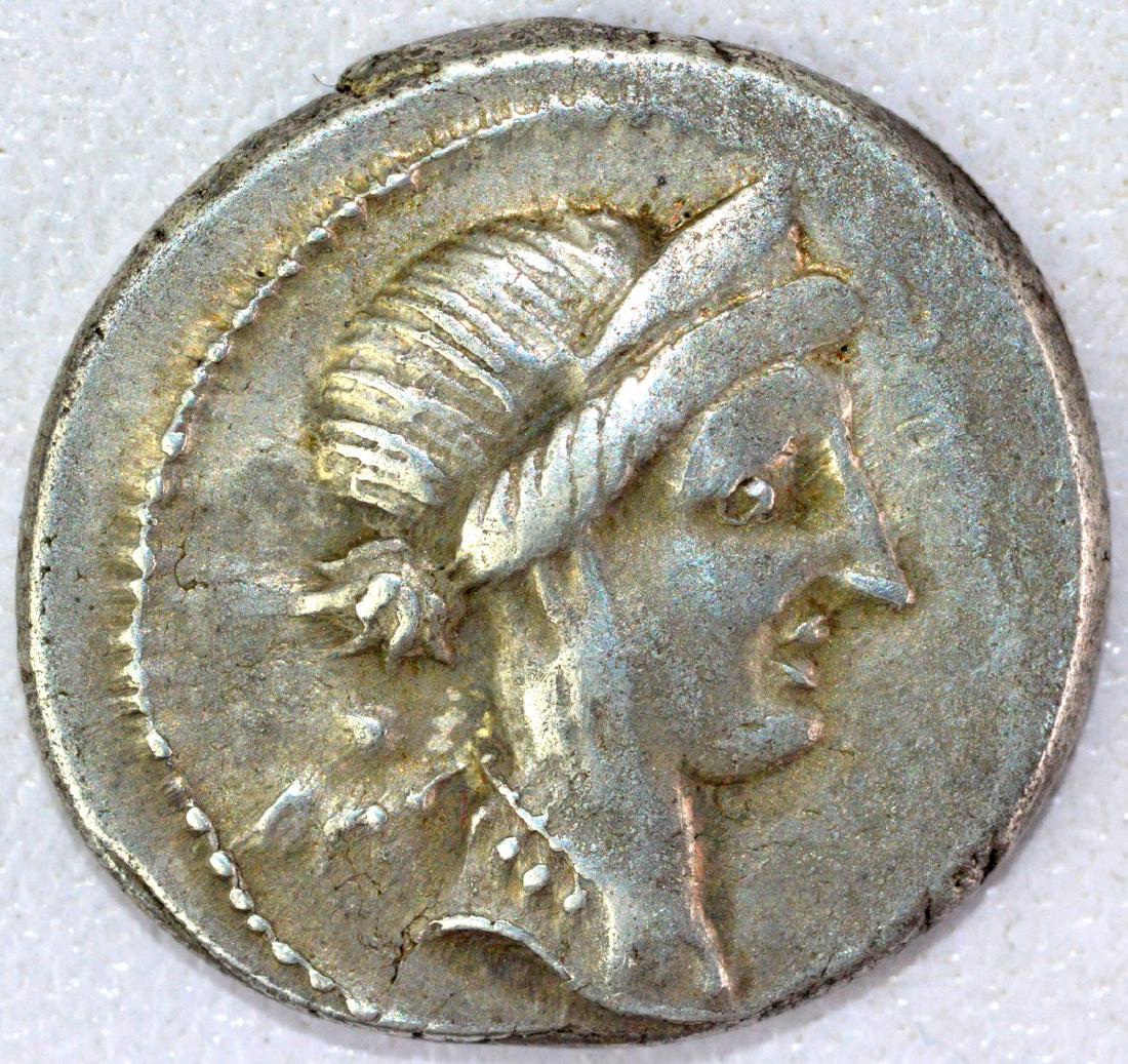 Rare Ancient Roman Denarius of Julius Caesar (1 of 2)
