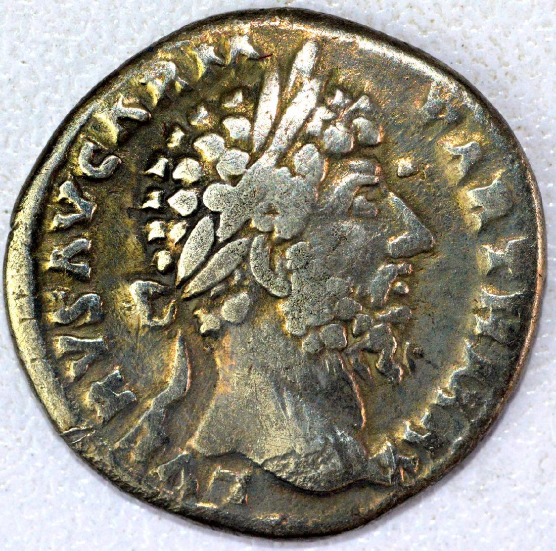 Ancient Roman Denarius of Lucius Verus (1 of 2)