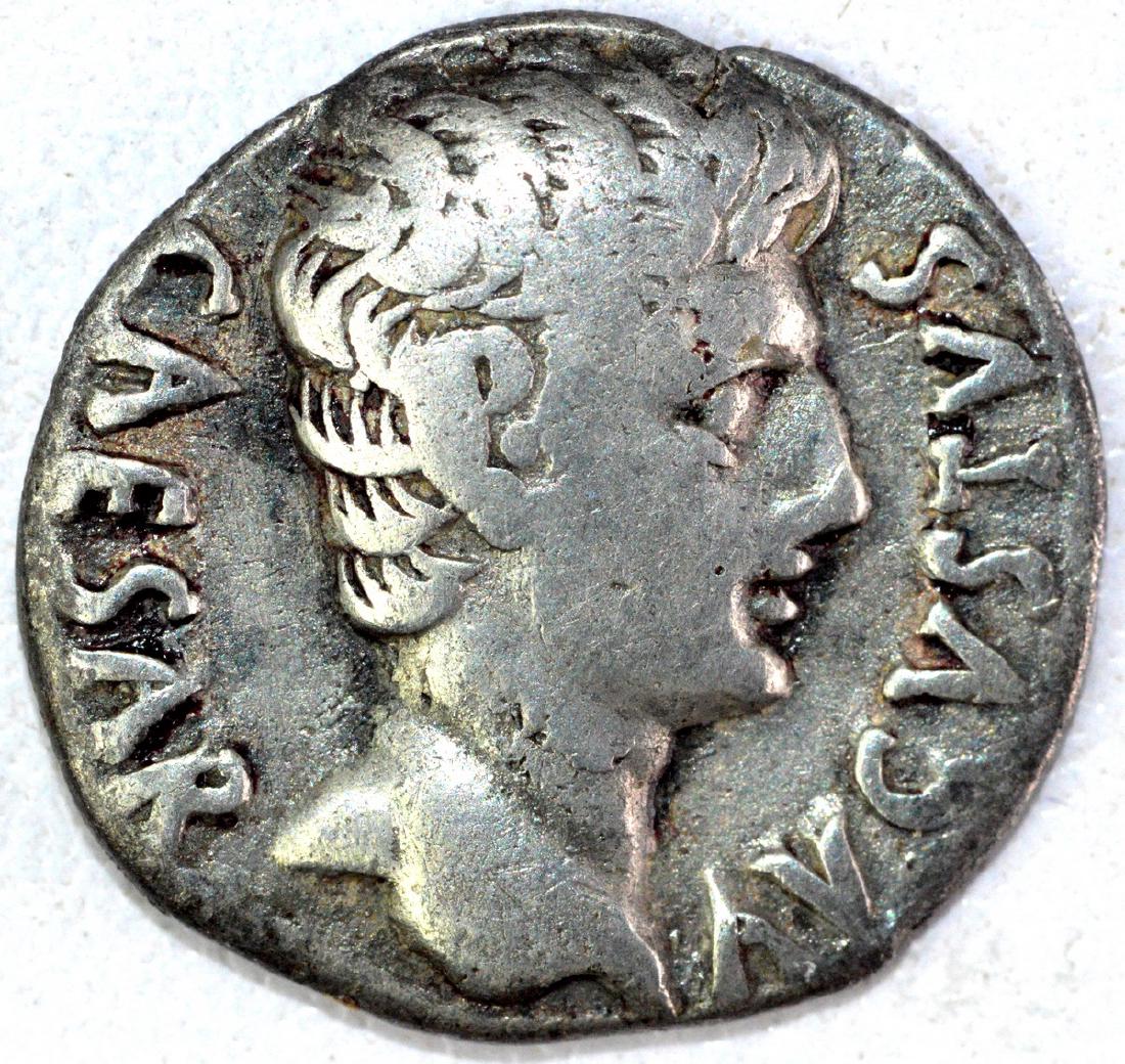 Rare Ancient Roman Denarius of Augustus (1 of 1)