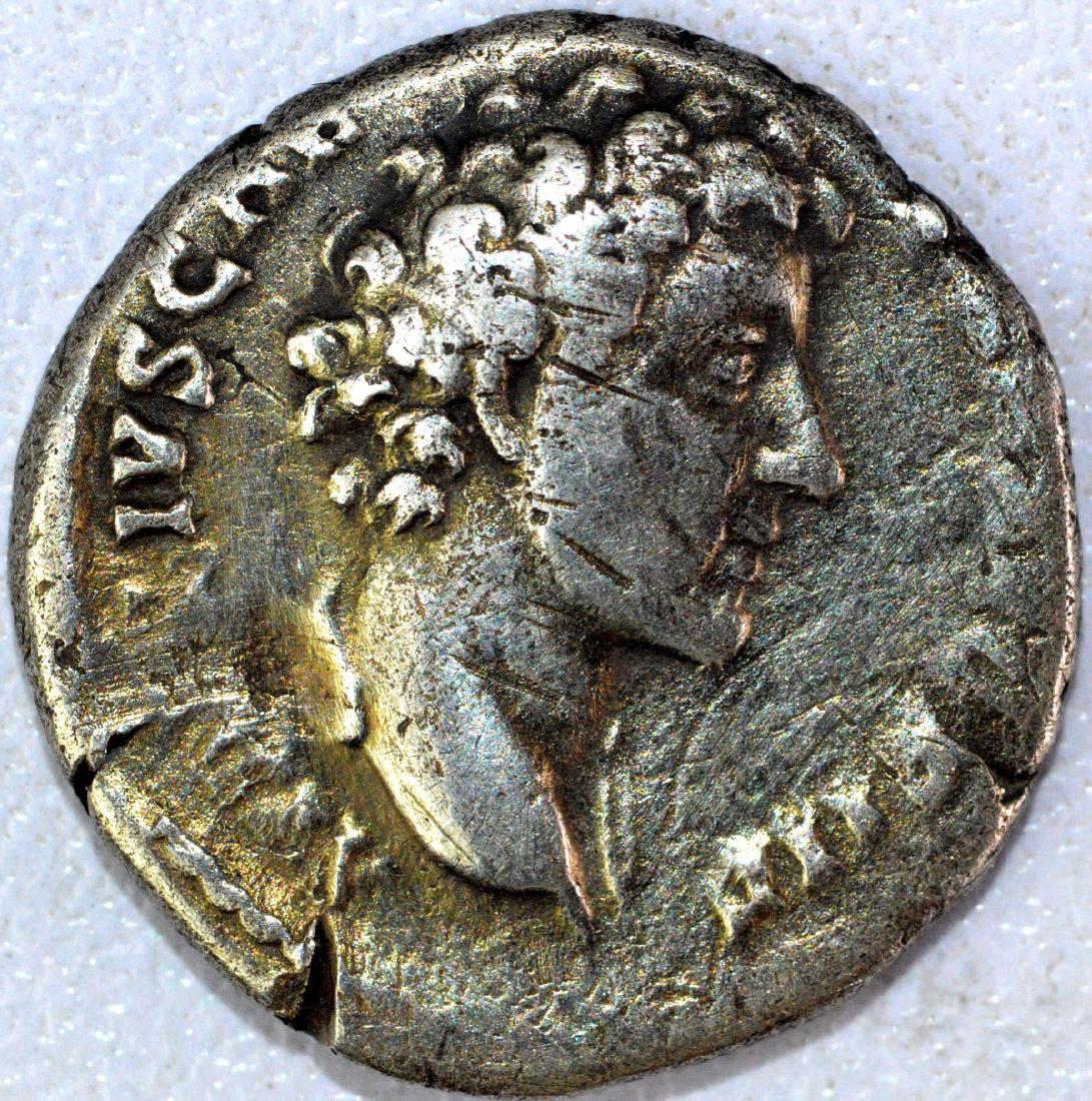 Ancient Roman Denarius of Marcus Aurelius (1 of 2)
