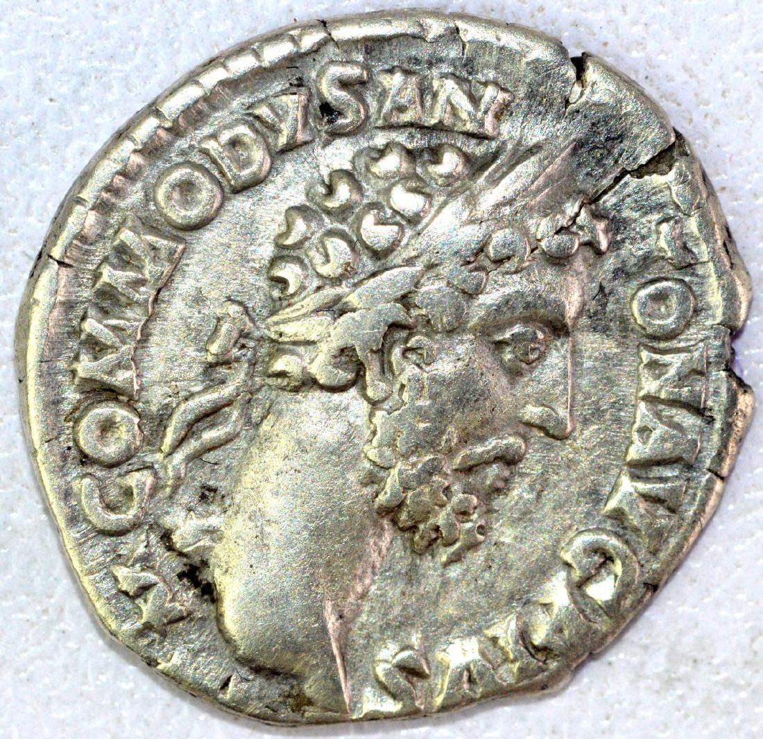 Ancient Roman Denarius of Commodus (1 of 2)
