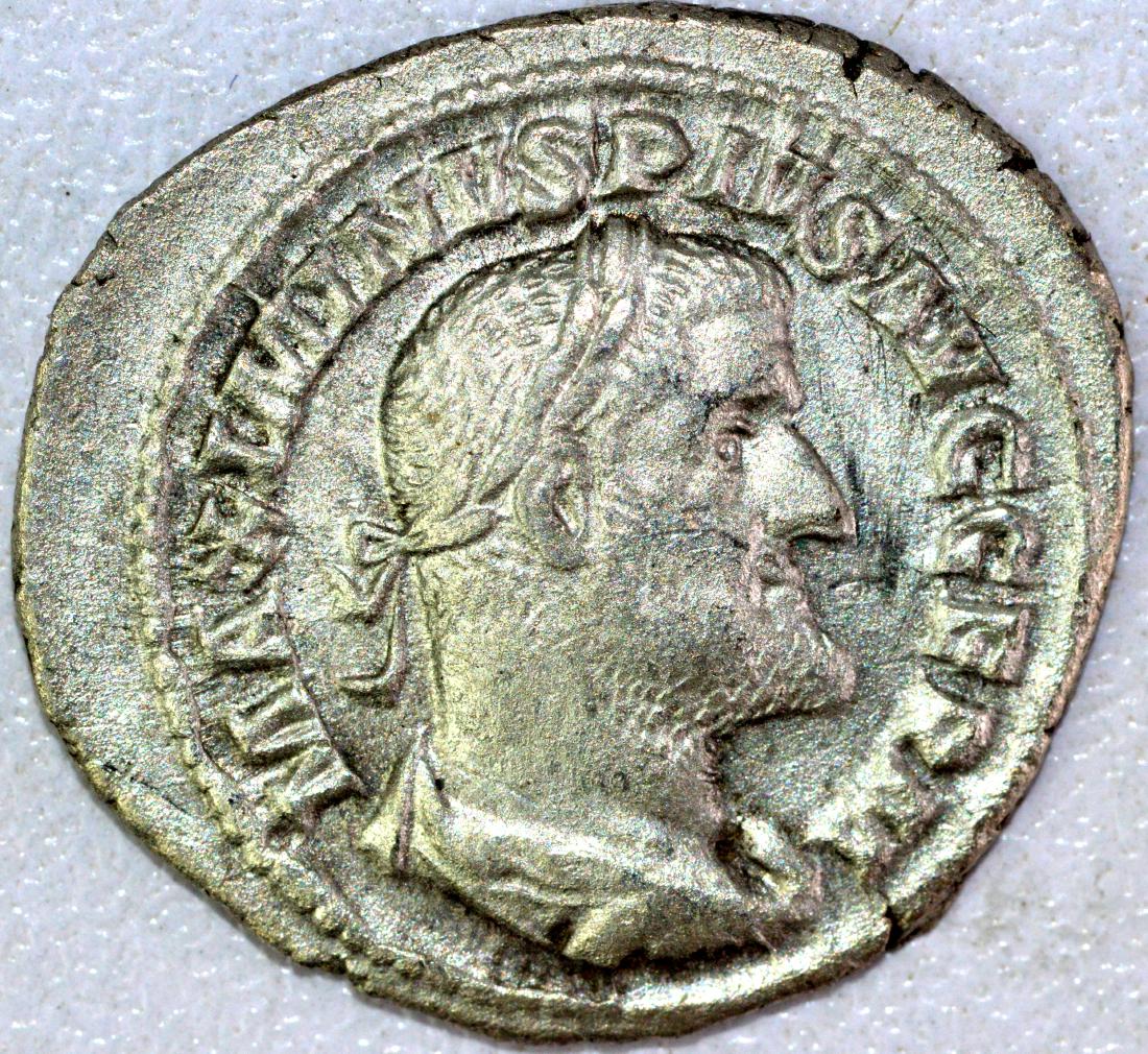 Ancient Roman Denarius of Maximinus Thrax (1 of 2)