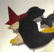 Early 20th Century Folk Art Wooden Witch & Her Cat - 5