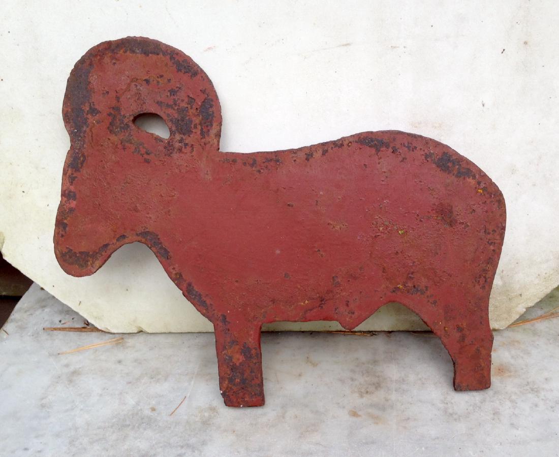 C 1940 Iron Ram Shooting Gallery Target. (1 of 3)
