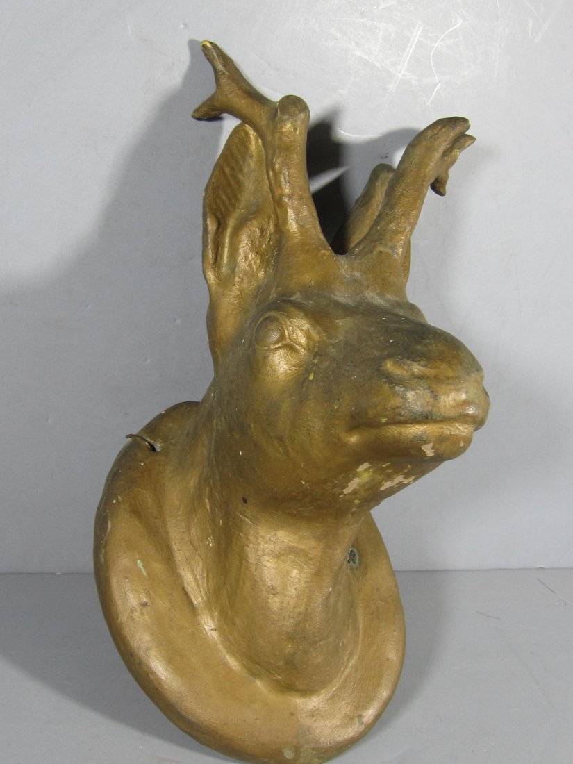 Sewer Tile Bust of a Jackalope (1 of 7)