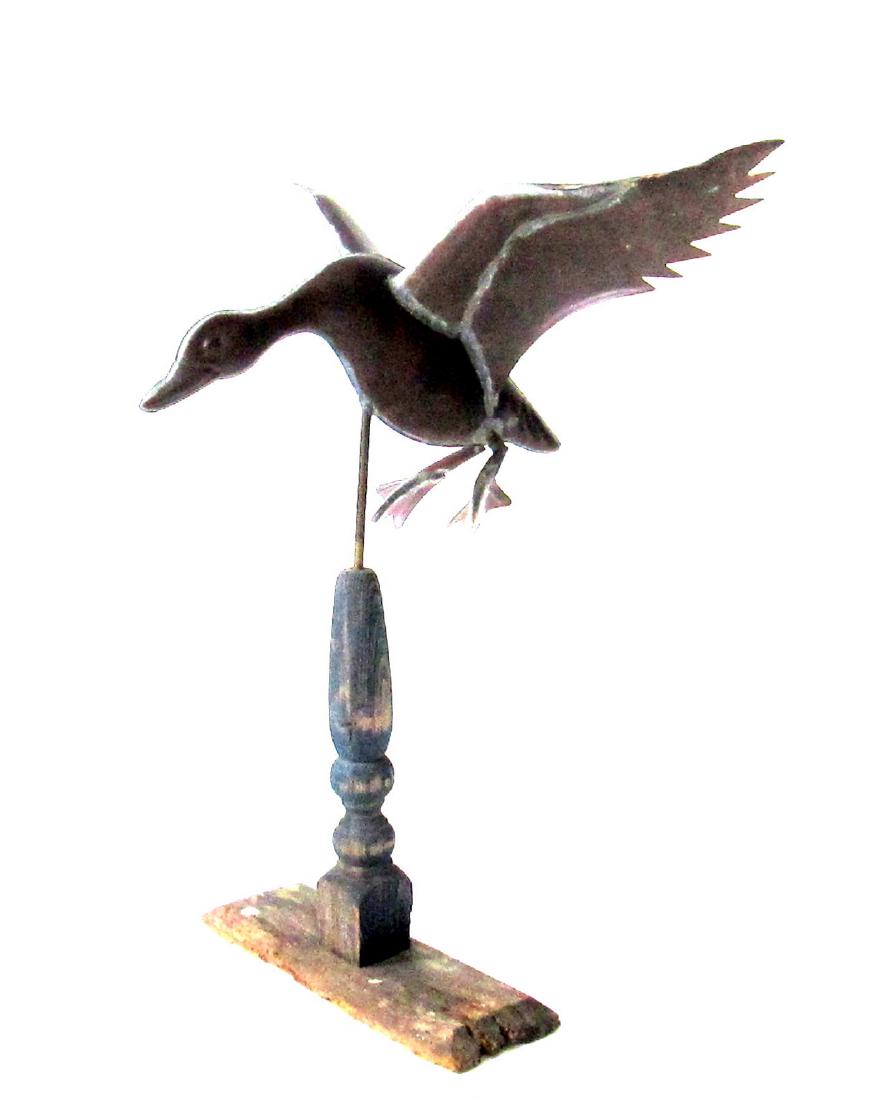 Vintage Small Duck Weathervane (1 of 9)