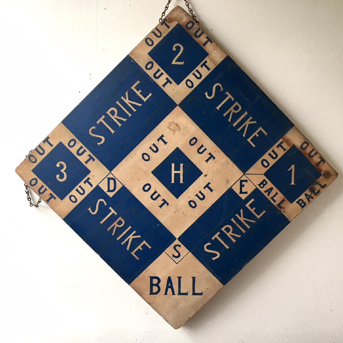 Baseball Dartboard 1930s (1 of 5)