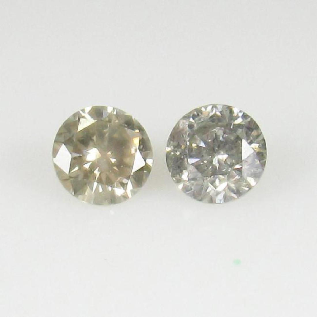 0.32 Carat Pair of Loose Diamond (1 of 4)