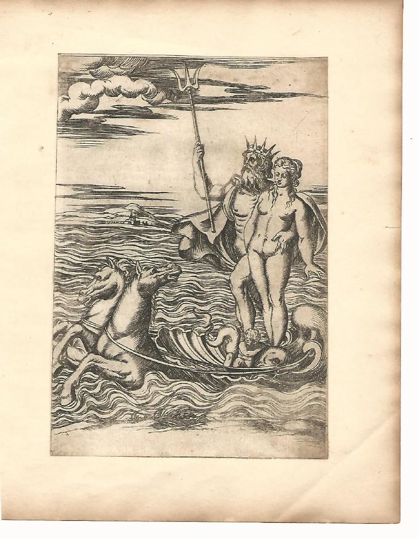 1587 Engraving Mythology Vincenzo Cartari (1 of 1)
